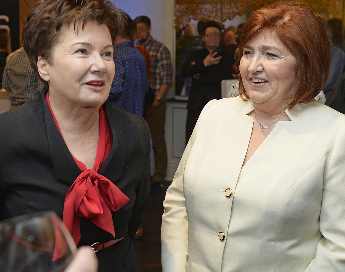 Hanna Gronkiewicz-Waltz i Lidia Owsiak