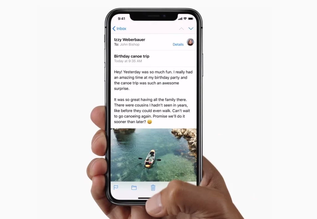 iPhone X jest już wyposażony w obsługę gestów