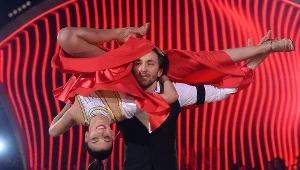 Dariusz Wieteska z partnerką na parkiecie "Tańca z gwiazdami"