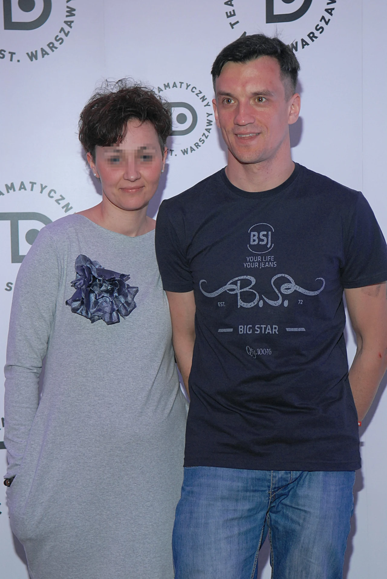 Michał Czernecki z żoną 