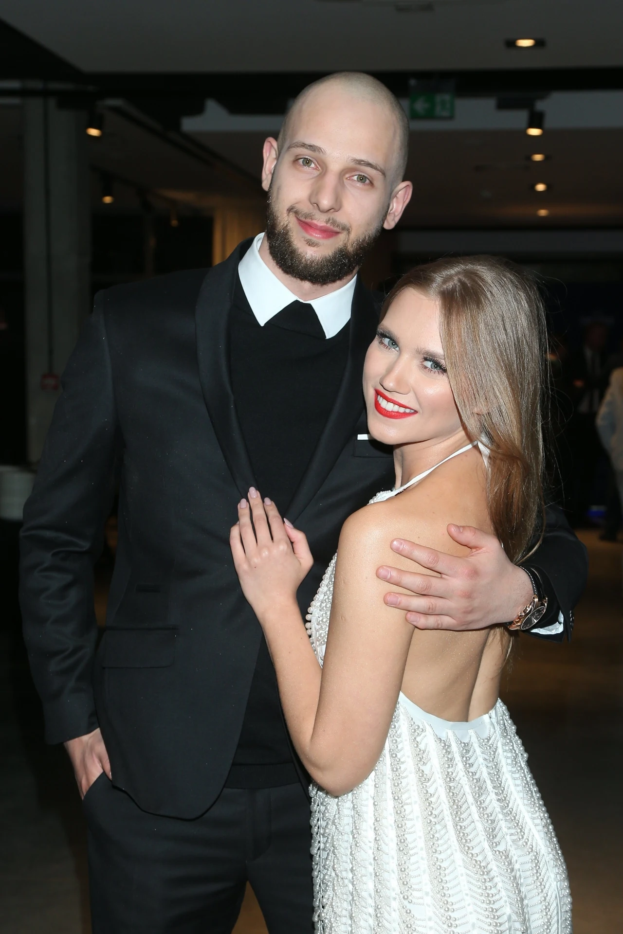 Agnieszka Kaczorowska z Maciejem Pelą Agnieszka Kaczorowska z Maciejem Pelą