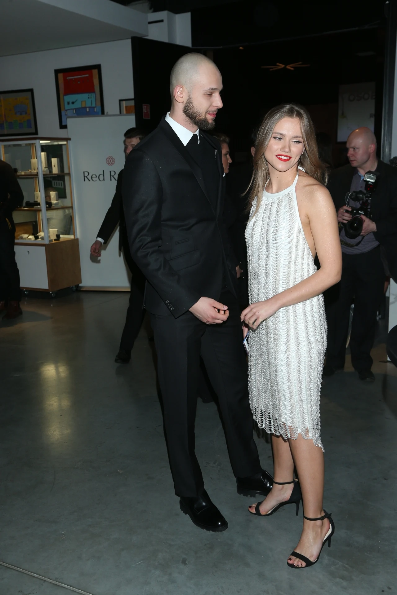 Agnieszka Kaczorowska z ukochanym Agnieszka Kaczorowska z ukochanym