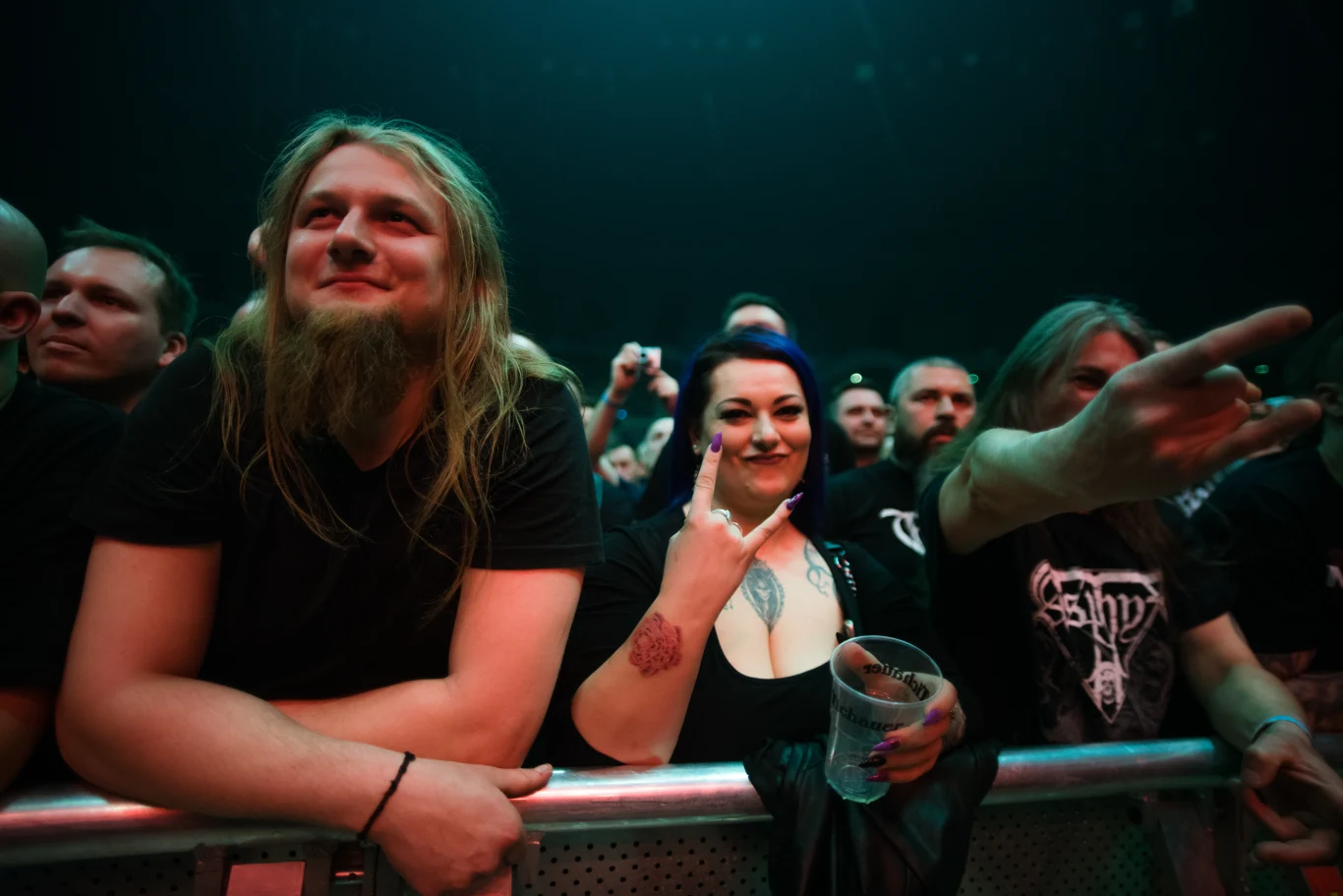 Zobacz zdjęcia publiczności podczas XXIV Metalmanii w katowickim Spodku