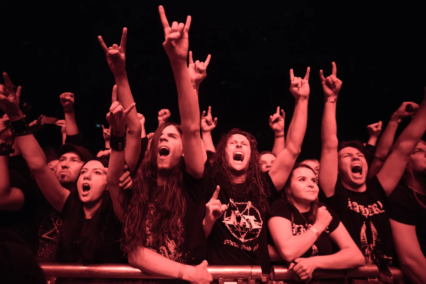 Zobacz zdjęcia publiczności podczas XXIV Metalmanii w katowickim Spodku