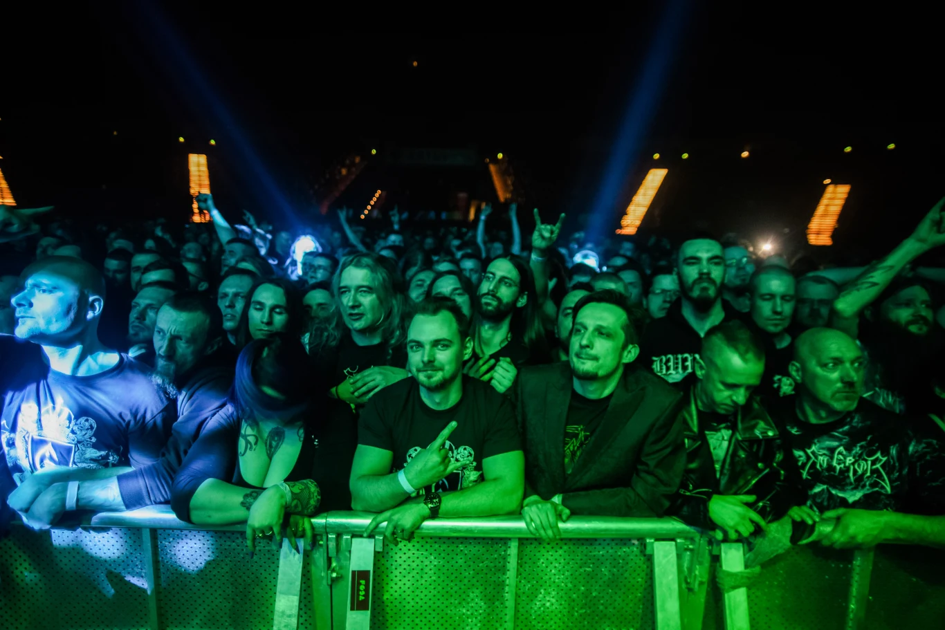 Zobacz zdjęcia publiczności podczas XXIV Metalmanii w katowickim Spodku