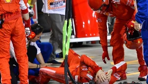 Mechanik Ferrari mocno ucierpiał w wyniku wypadku