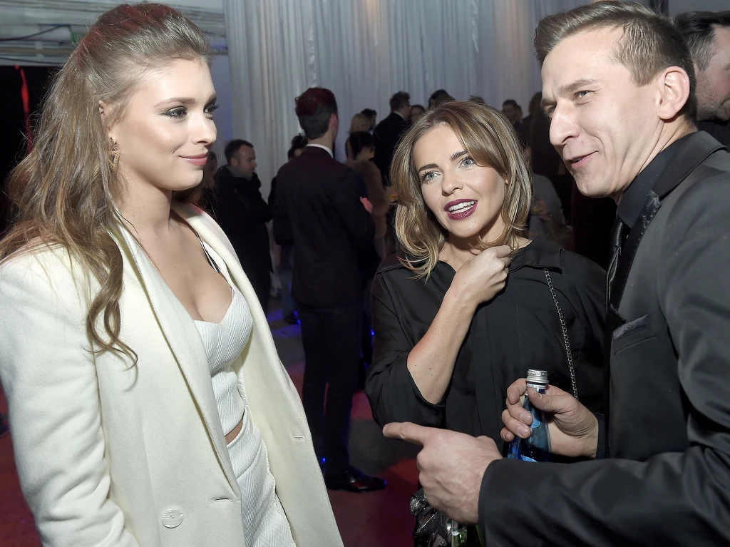 Klaudia Halejcio, Edyta Herbuś i Tomasz Barański