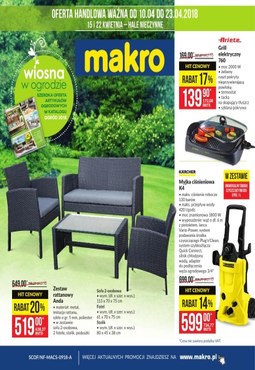Gazetka promocyjna Makro Cash&Carry, ważna od 10.04.2018 do 23.04.2018.