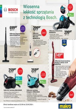 Gazetka promocyjna Makro Cash&Carry, ważna od 10.04.2018 do 23.04.2018.