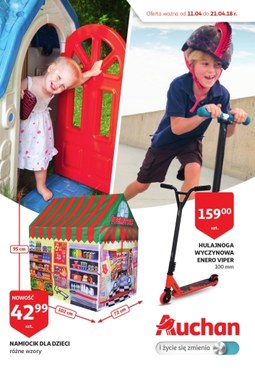 Gazetka promocyjna Auchan, ważna od 11.04.2018 do 21.04.2018.