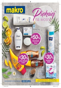 Gazetka promocyjna Makro Cash&Carry, ważna od 09.04.2018 do 23.04.2018.