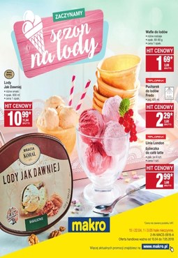 Gazetka promocyjna Makro Cash&Carry, ważna od 09.04.2018 do 07.05.2018.