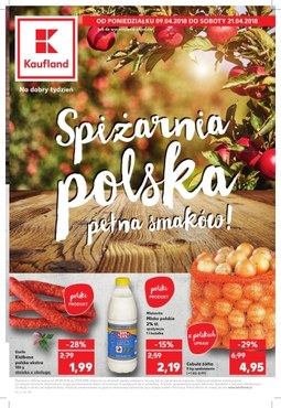 Gazetka promocyjna Kaufland, ważna od 09.04.2018 do 21.04.2018.