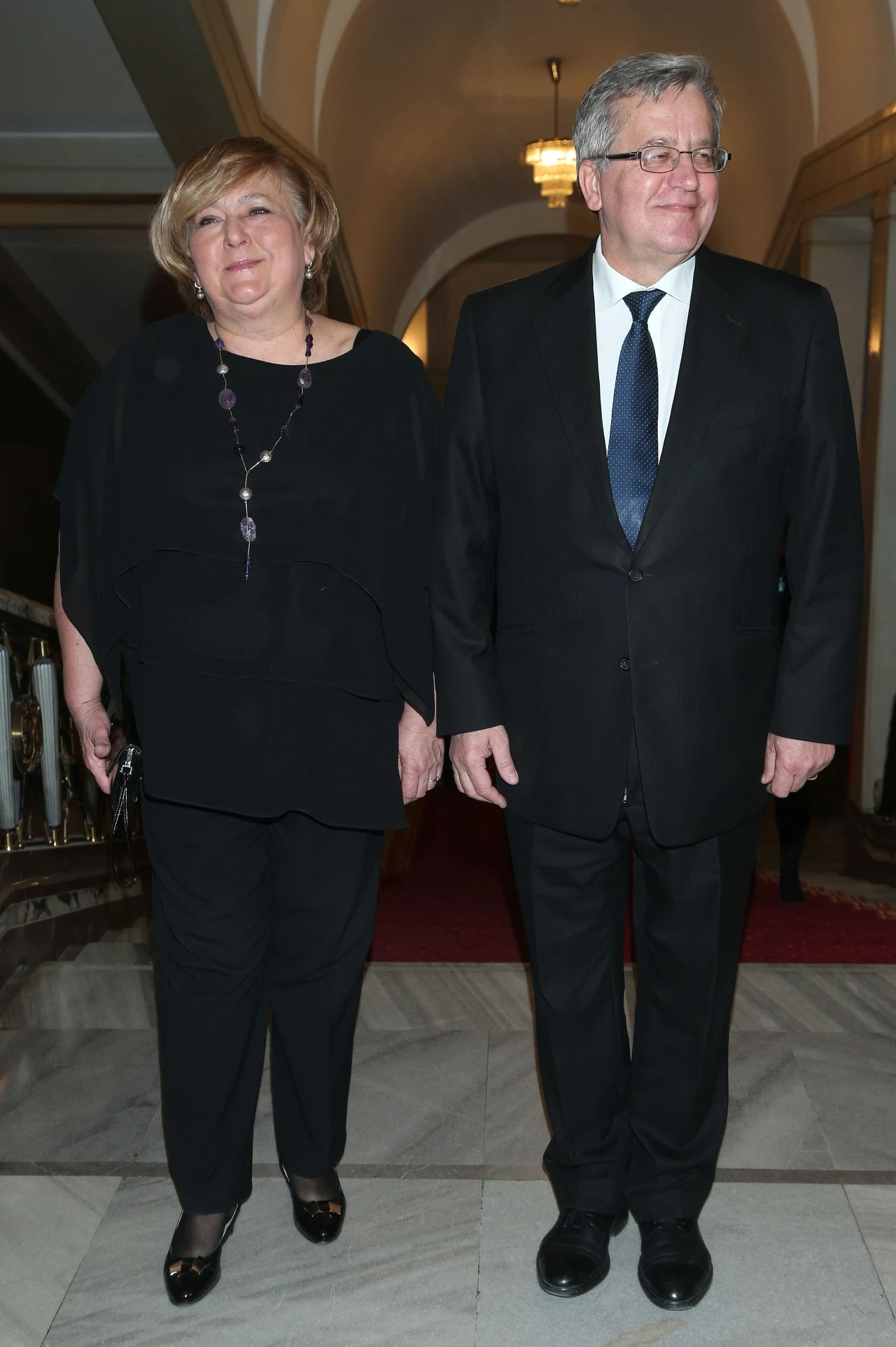 Bronisław Komorowski z żoną Anną Bronisław Komorowski z żoną Anną