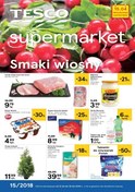 Gazetka promocyjna Tesco Supermarket - Smaki wiosny - ważna do 18-04-2018