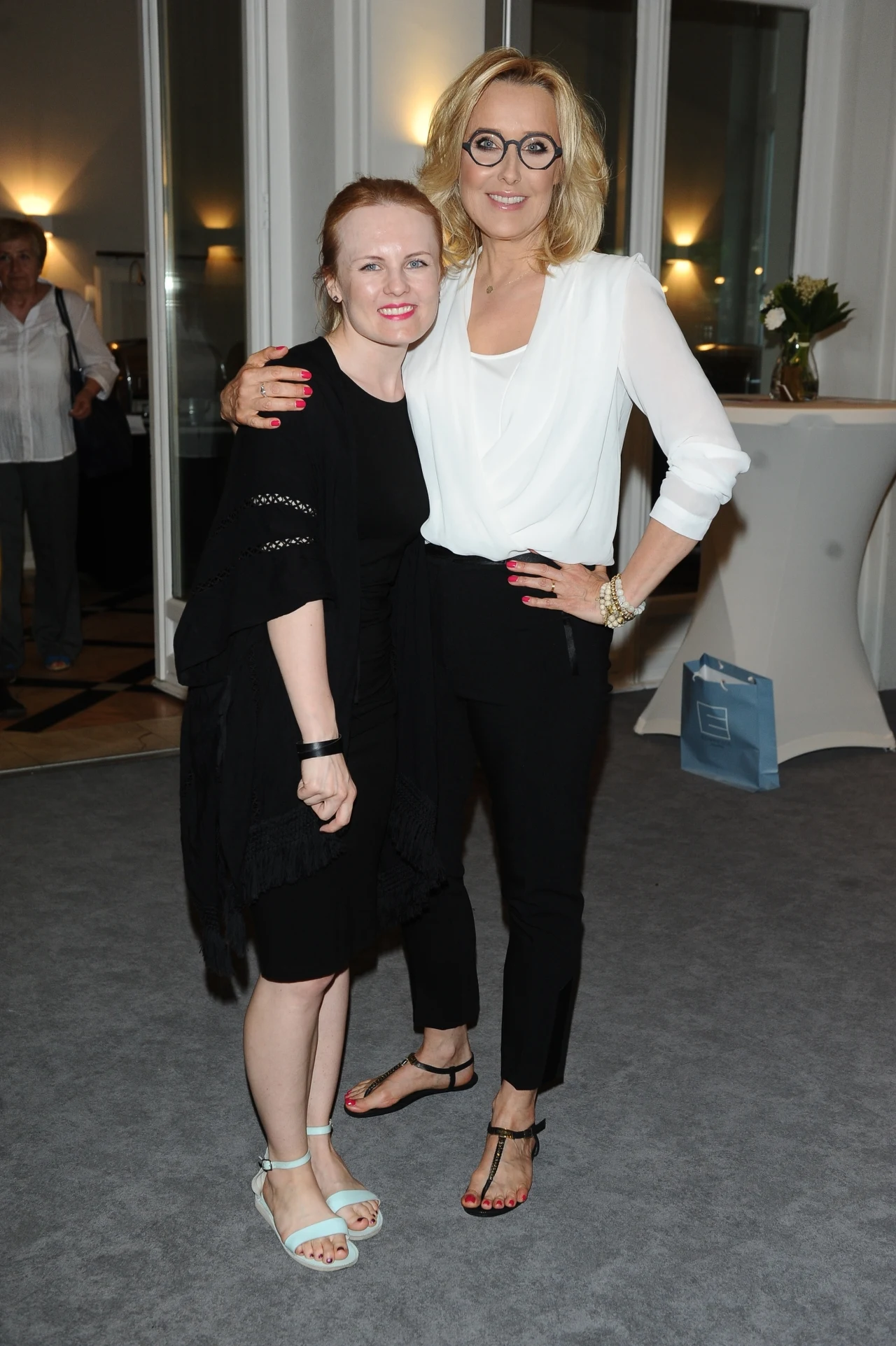 Agata Młynarska z córką Sylwią Mor