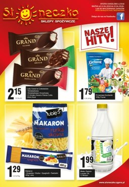 Gazetka promocyjna Słoneczko, ważna od 12.04.2018 do 22.04.2018.
