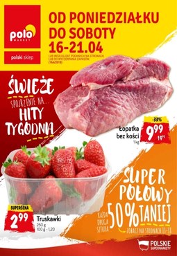 Gazetka promocyjna POLOmarket, ważna od 16.04.2018 do 21.04.2018.
