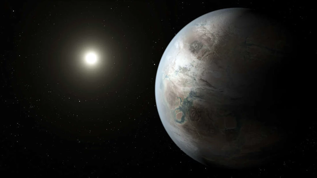Wizja artystyczna planety Kepler-452b Wizja artystyczna planety Kepler-452b