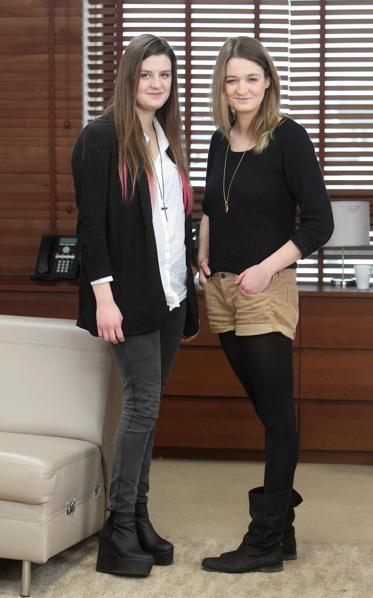 Karolina i Alicja Hołowczyc w "Dzień dobry TVN" Karolina i Alicja Hołowczyc w "Dzień dobry TVN"