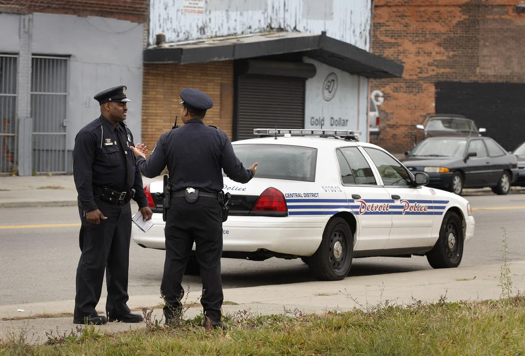 Policja z Detroit nie ma obecnie najlepszej renomy w Stanach Zjednoczonych...