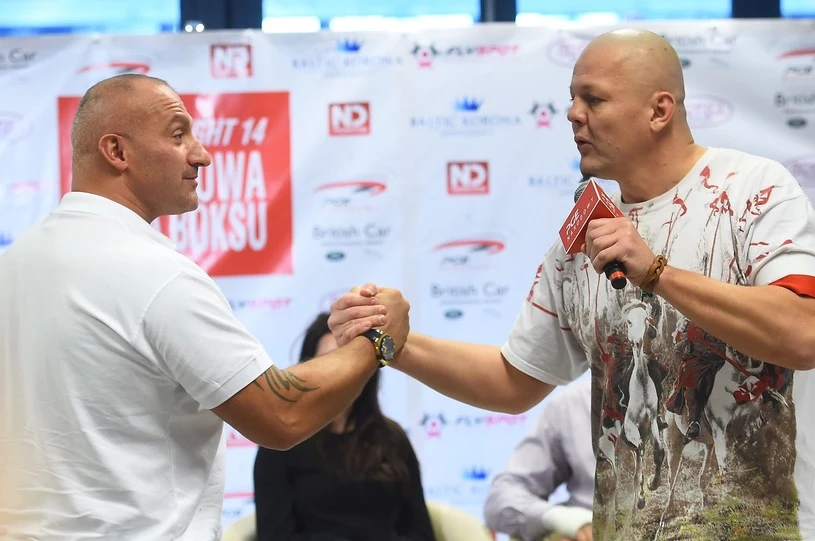 Artur Binkowski (z prawej) i Marcin Najman