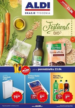 Gazetka promocyjna Aldi, ważna od 23.04.2018 do 29.04.2018.