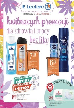 Gazetka promocyjna E.Leclerc, ważna od 17.04.2018 do 29.04.2018.
