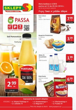 Gazetka promocyjna Sklepy S, ważna od 12.04.2018 do 29.04.2018.