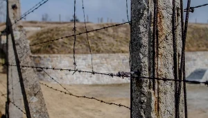 Muzeum Gross-Rosen w Rogoźnicy w miejscu byłego niemieckiego obozu koncentracyjnego 