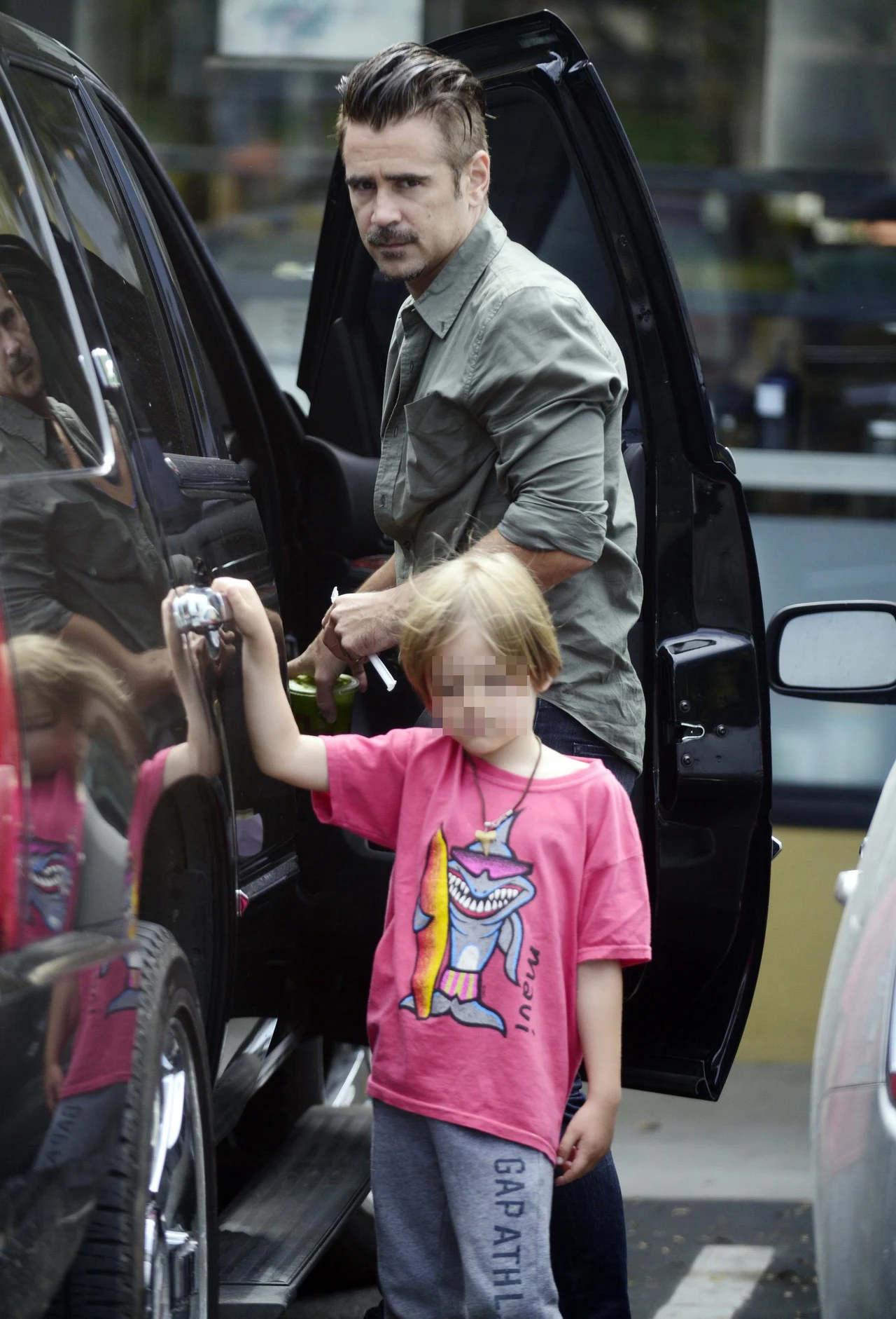 Colin Farrell z synem Henrym Colin Farrell z synem Henrym