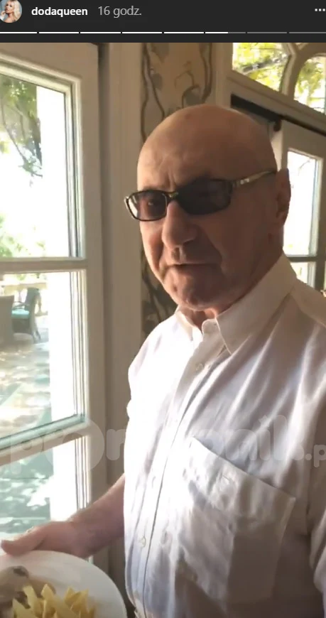 Nie mogło zabraknąć także ojca Rabczewskiej