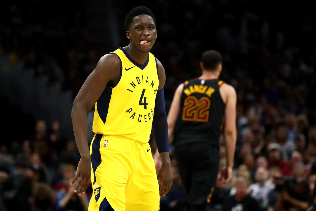 Victor Oladipo z Indiana Pacers Victor Oladipo z Indiana Pacers