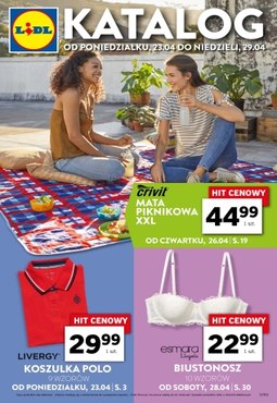 Gazetka promocyjna Lidl, ważna od 23.04.2018 do 29.04.2018.