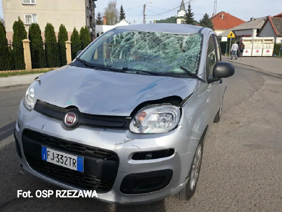 Kierowca samochodu trafił do szpitala psychiatrycznego