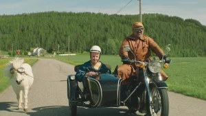 Kadr z filmu "Wielka wyprawa Oskara"