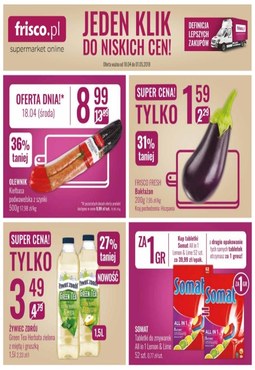Gazetka promocyjna Frisco, ważna od 18.04.2018 do 01.05.2018.