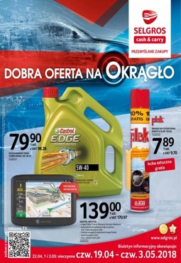 Gazetka promocyjna Selgros Cash&Carry, ważna od 19.04.2018 do 03.05.2018.