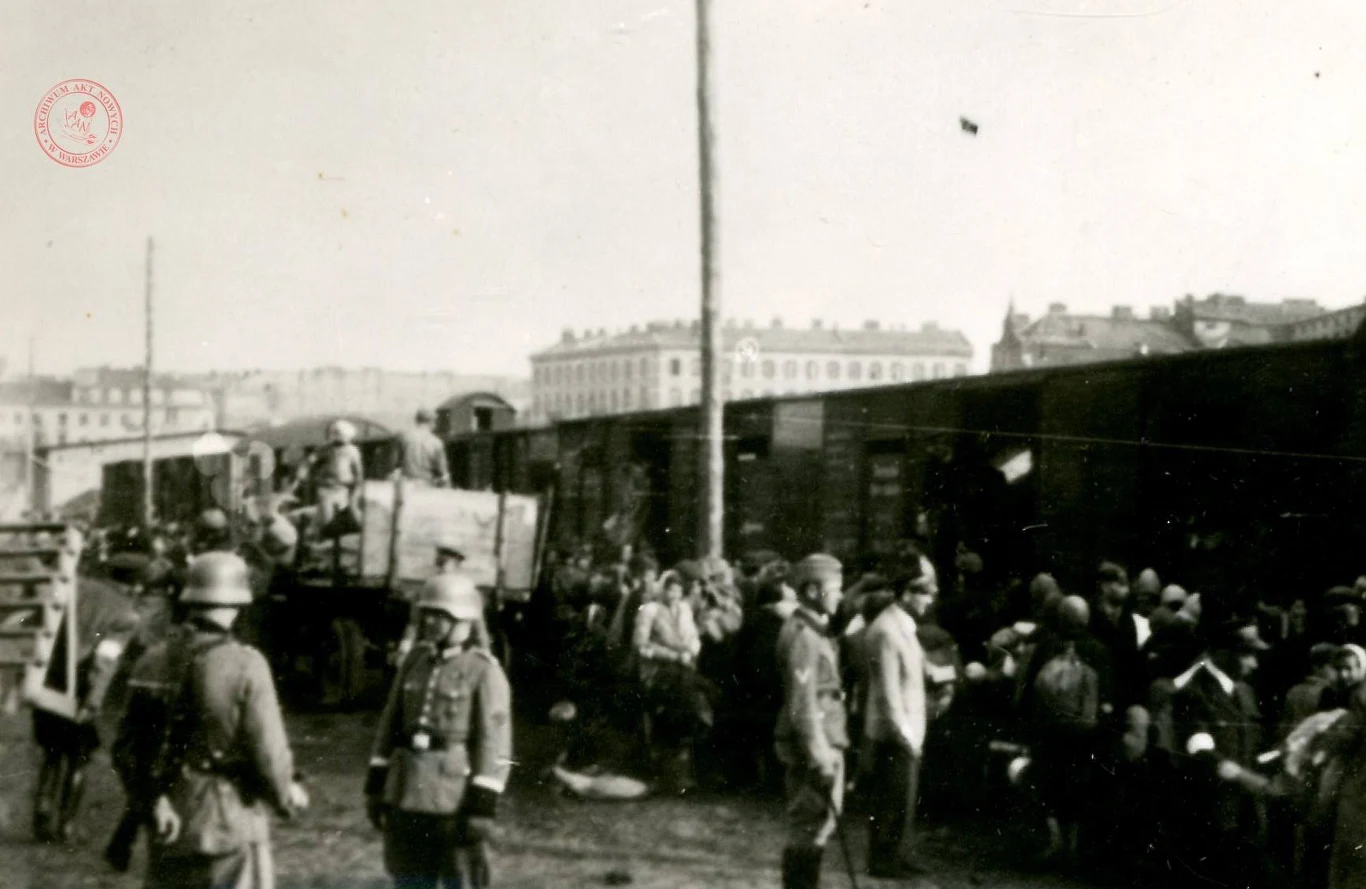 Wywózki do obozów śmierci. Getto warszawskie VII - VIII 1942 r.