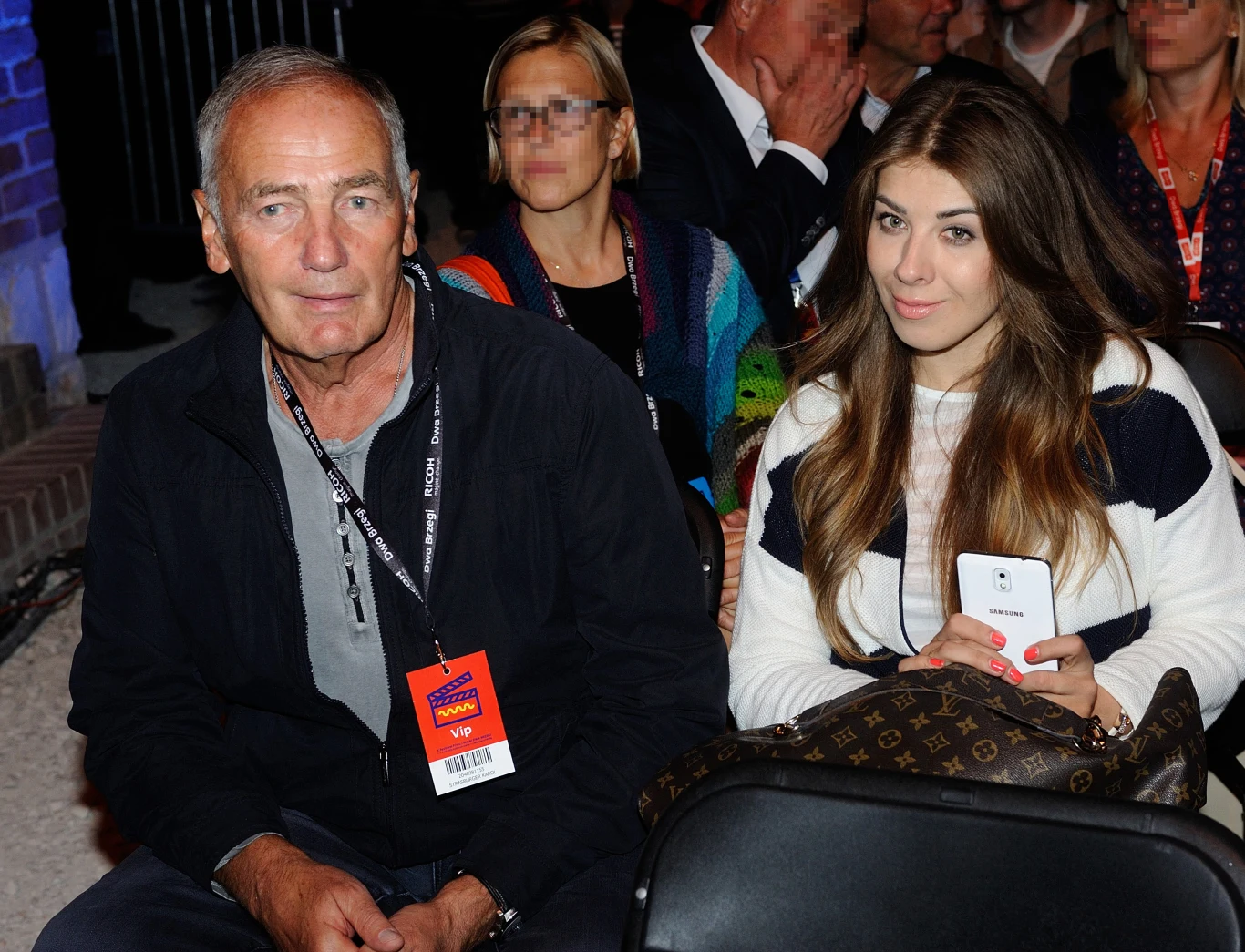 Karol Strasburger z Małgorzatą Karol Strasburger z Małgorzatą