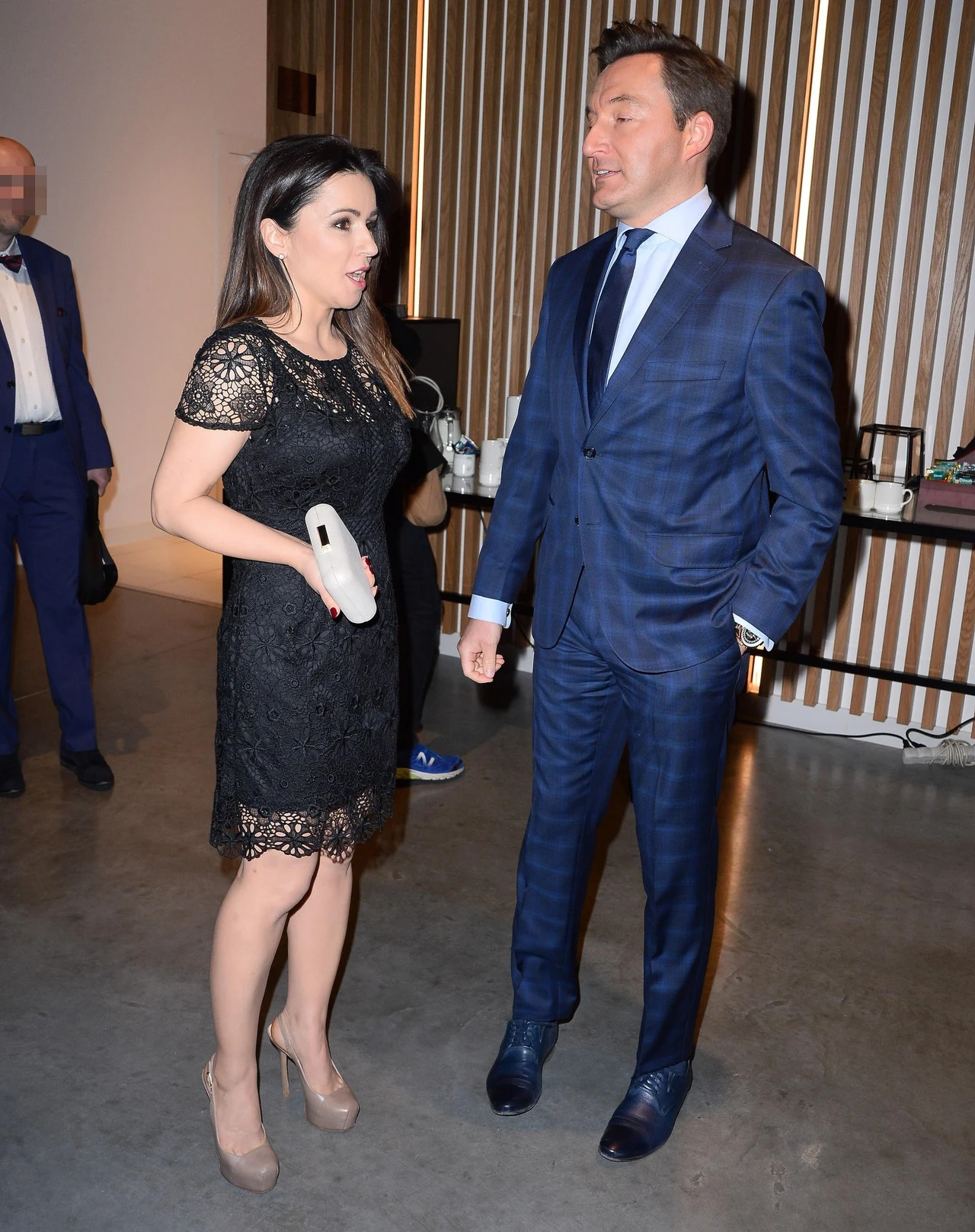 Beata Tadla z przyjacielem Beata Tadla z przyjacielem