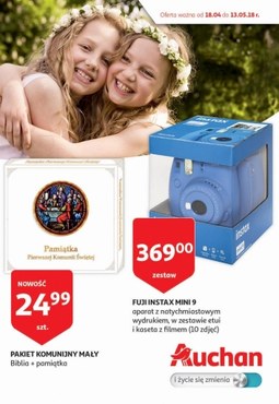 Gazetka promocyjna Auchan, ważna od 18.04.2018 do 13.05.2018.