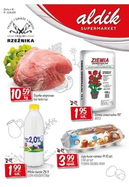 Gazetka promocyjna Aldik, ważna od 19.04.2018 do 25.04.2018.