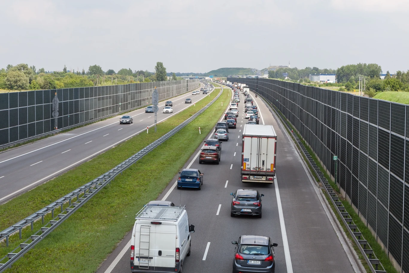Autostrada będzie miała trzy pasy Autostrada będzie miała trzy pasy