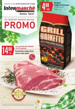 Gazetka promocyjna Intermarche Super, ważna od 26.04.2018 do 02.05.2018.