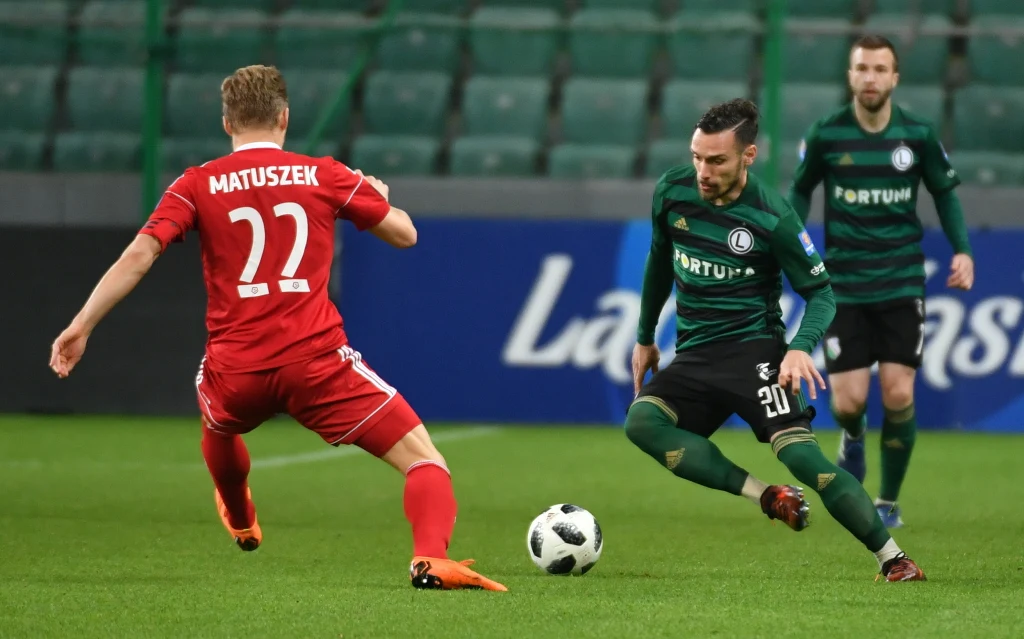 Legia Warszawa - Górnik Zabrze 2-1 w 1/2 PP