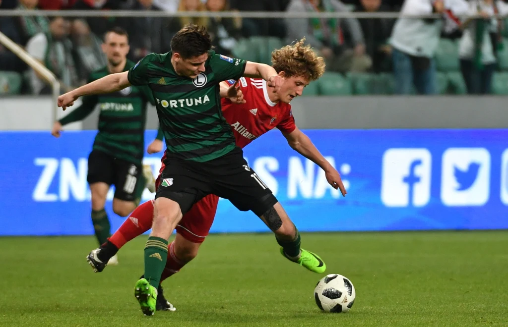 Legia Warszawa - Górnik Zabrze 2-1 w 1/2 PP