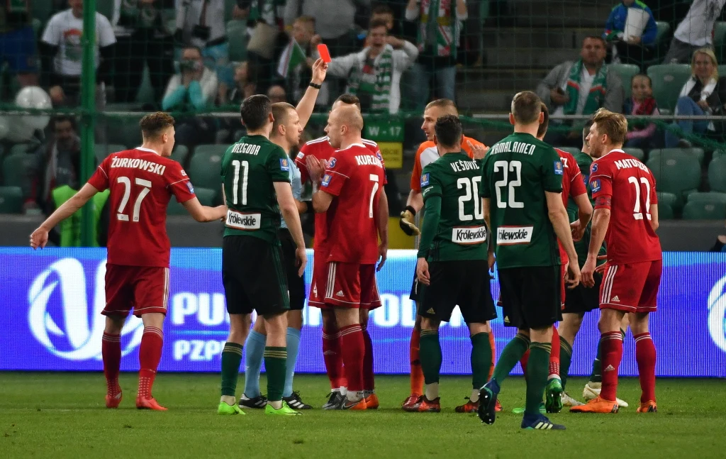 Legia Warszawa - Górnik Zabrze 2-1 w 1/2 PP