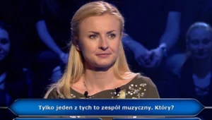 Natalia Wołowiec i jej muzyczne pytanie w "Milionerach"