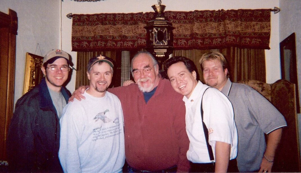 Gary Gygax (w środku)